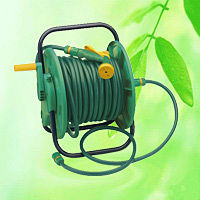 China Garden Hose Reel Cart With Water Hose & Spray Nozzle HT1065 supplier China manufacturer factory