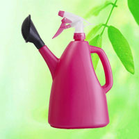 China Plastic Flower Watering Can With Rose & Sprayer HT3017 supplier China manufacturer factory
