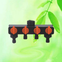 China 4-Way Garden Hose Valve Water Distributor HT1230 supplier China manufacturer factory