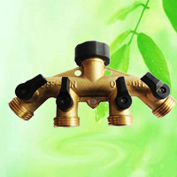 China Brass Multi Tap Adapter 4 Way Outlet China supplier manufacturer factory