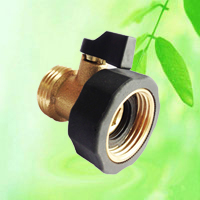 China Brass Shut-off Hose Connector HT1274 supplier China manufacturer factory