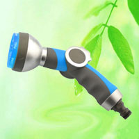 China 7 Pattern Metal Luxury Garden Pistol Nozzle Sprinkler HT1357 supplier China manufacturer factory
