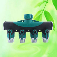 China Heavy Duty Garden Water Hose Splitter HT1276E China factory manufacturer supplier