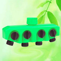 China 4- Way Distributor Garden Watering Hose Splitter Tap HT1230E supplier China manufacturer factory