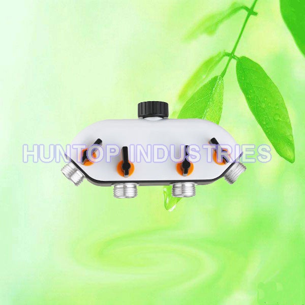 China 4 Way Outlet Water Hose Manifold Splitter HT1276F China factory supplier manufacturer