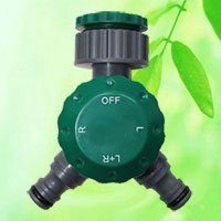 2-Way Garden Hose Splitter With Dial Switch HT1222D