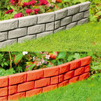 China Brick Lawn Garden Border Edging for Effect HT4464 supplier China manufacturer factory