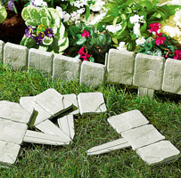 China Cobblestone Flower Bed Garden Border Edging HT4463 supplier China manufacturer factory