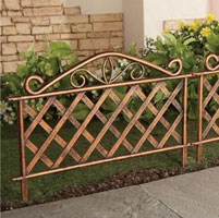 China Lattice Resin Garden Lawn Edging HT4472 supplier China manufacturer factory