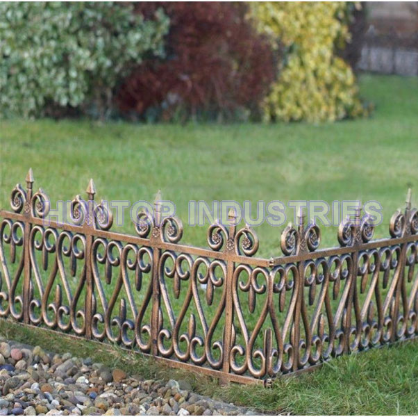 China Interlocking Garden Edging Iron Effect HT4478 China factory supplier manufacturer