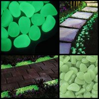 China Glow in the Dark Pebbles for Walkways and Decor HT5608 supplier China manufacturer factory