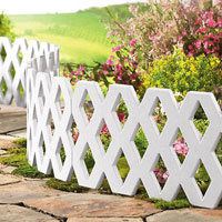 China Lattice Edging Garden Patio Border Fencing HT4483 supplier China manufacturer factory