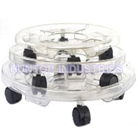 China Flower Plant Pot Mover Stands Transparent HT4221 supplier China manufacturer factory