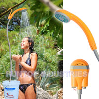China Battery Powered Handheld Portable Outdoor Camping Shower HT5771 supplier China manufacturer factory