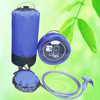 China 11L Camping Shower with Foot Pump HT5758 supplier China manufacturer factory