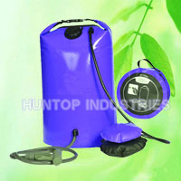 China 30L Solar Camping Shower with Foot Pump HT5759 supplier China manufacturer factory