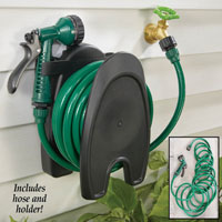 China Wall Mounted Garden Hose with Holder Set HT1068A supplier China manufacturer factory