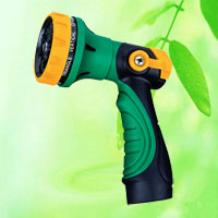 China Thumb Control Hose Spray Nozzle 8 Pattern HT1360 supplier China manufacturer factory