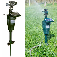 Garden Animal Repeller Jet Spray Sprinkler with Solar Panel HT1038E