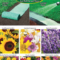 Flower Garden Roll Out Mat HT5110