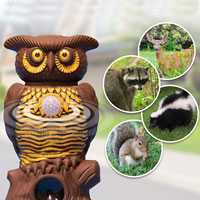 China Electronic Animal Repellent Owl Alert HT5155A supplier China manufacturer factory