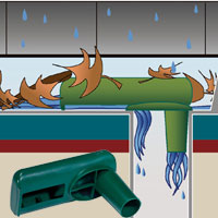 China Gutter Pump for Downspouts 2pack HT5614C supplier China manufacturer factory