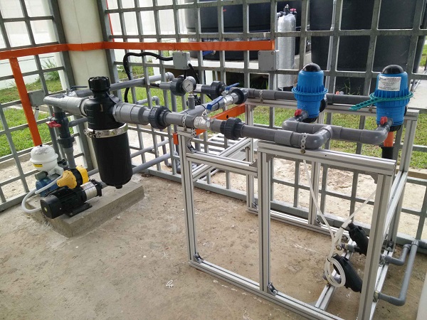 ECOWIS chemical mixer dosing pump